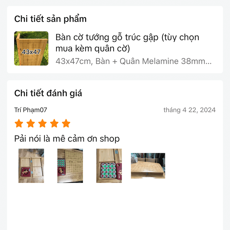 Đánh giá từ khách hàng