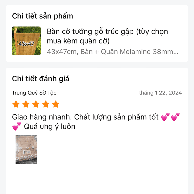 Đánh giá từ khách hàng