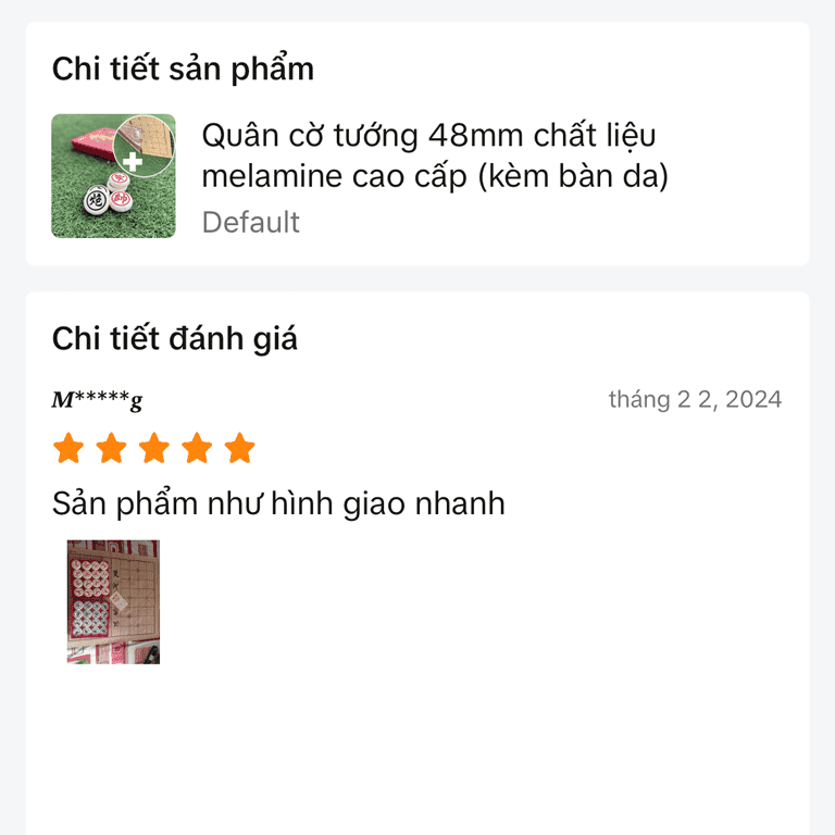 Đánh giá từ khách hàng