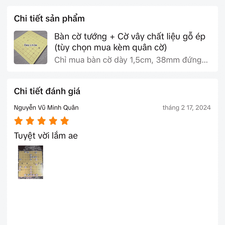 Đánh giá từ khách hàng