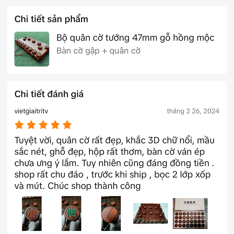 Đánh giá từ khách hàng