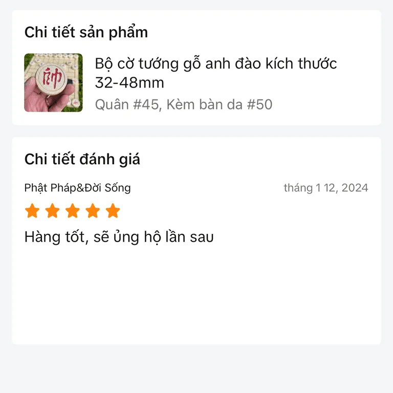 Đánh giá từ khách hàng