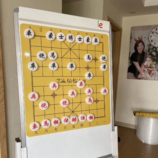 Bàn cờ tướng nam châm dán bảng từ