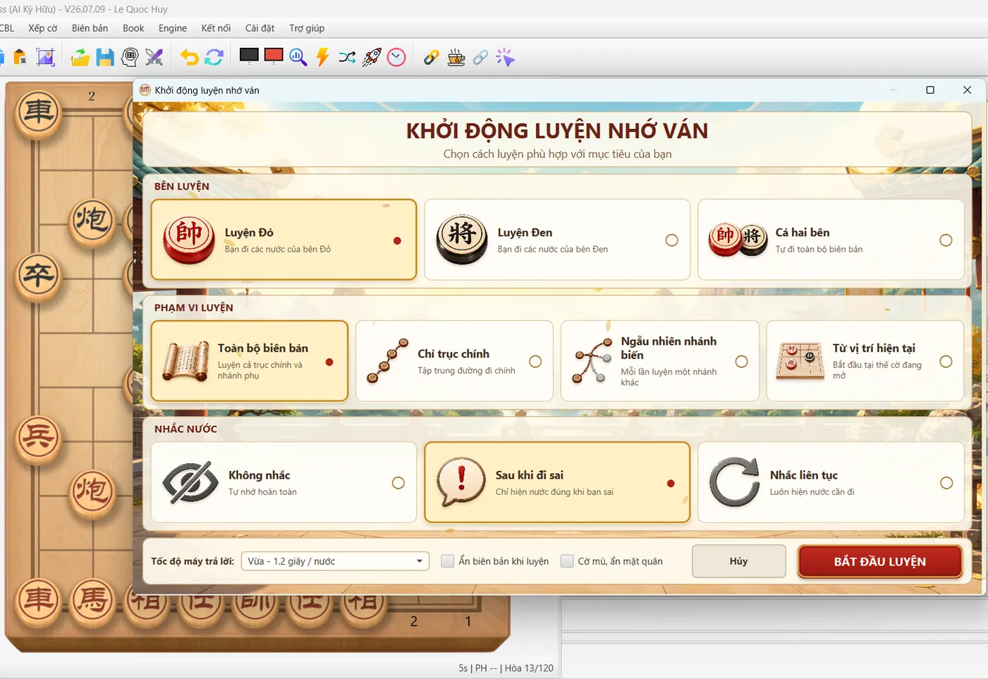 Luyện nhớ ván